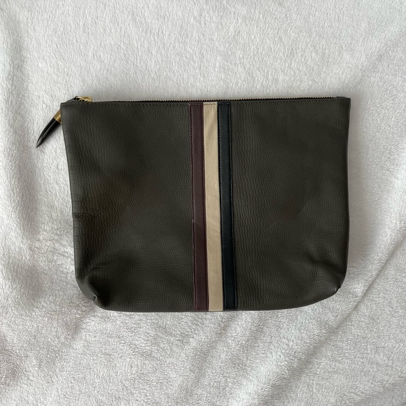 Kempton and Co Clutch Bag Green